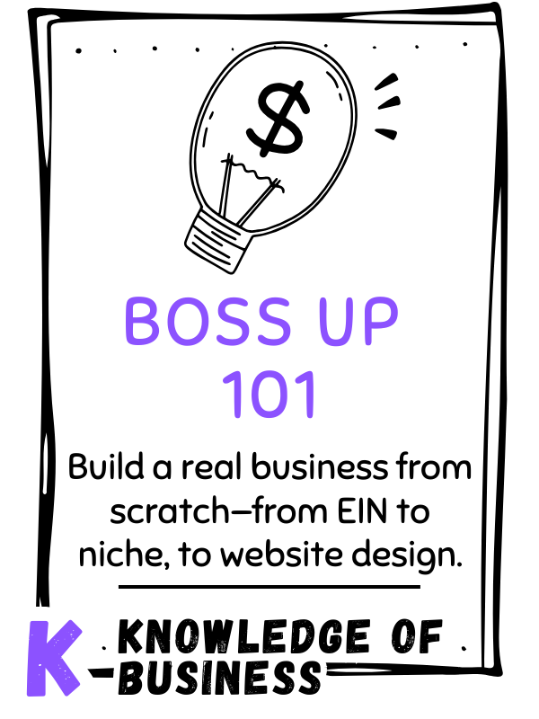Boss Up 101 course card