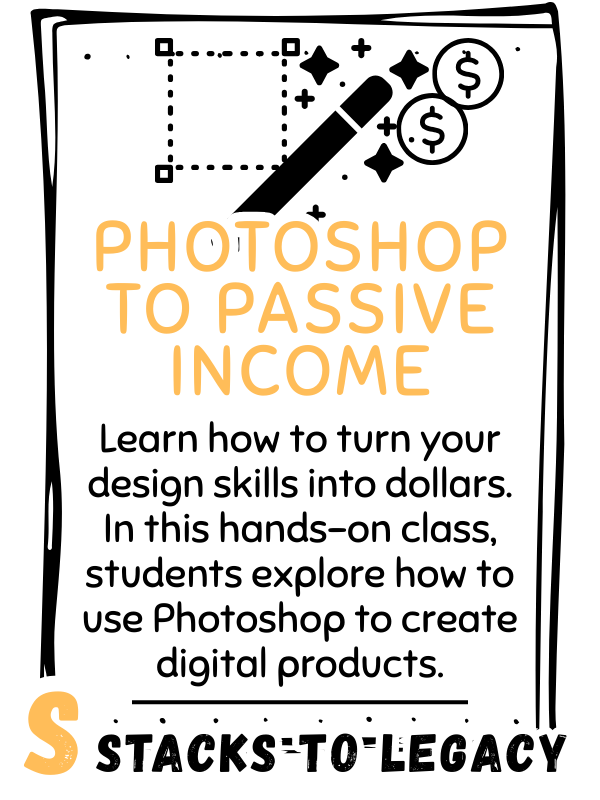 Photoshop to Passive Income course card