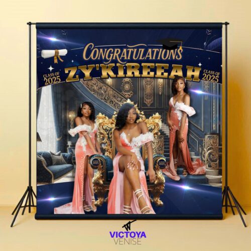 Graduation 8x8 Backdrop